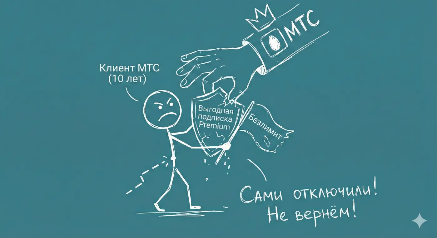 Лояльность ничего не стоит: Как МТС «выдавливает» клиентов с выгодных тарифов